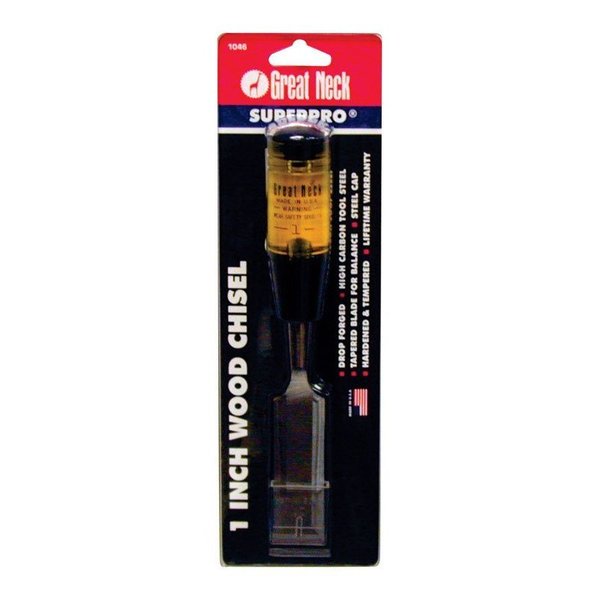 Great Neck Pro Wood Chisel 1" 1046